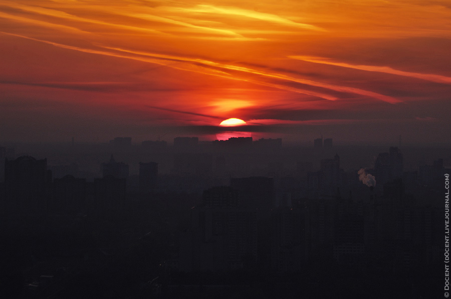 закат