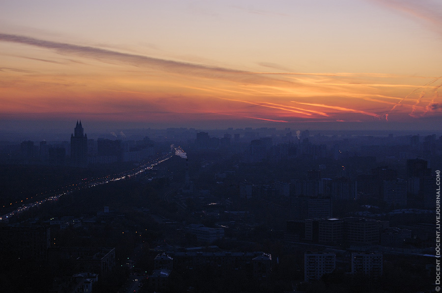 закат