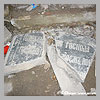 Headstone in the celling