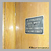 Nametable on the lifts doors (now in the Docents collection)